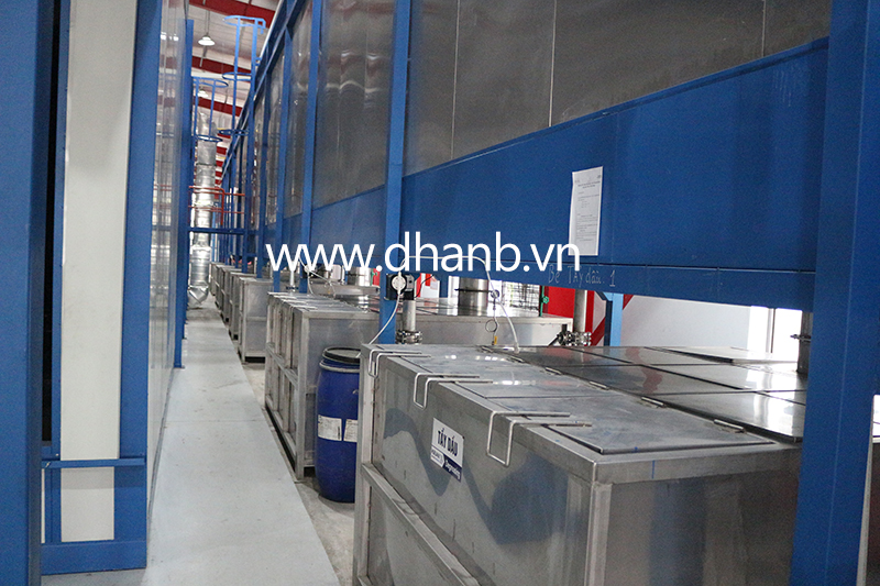 Bể hóa chất xử lý bề mặt
